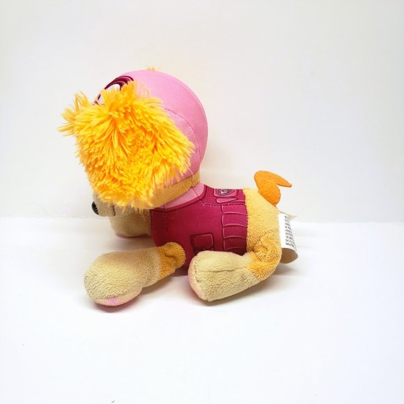 Paw Patrol Skye Spin Master Plush Stuffed Animal Dog Pink 2015 - Picture 5 of 9